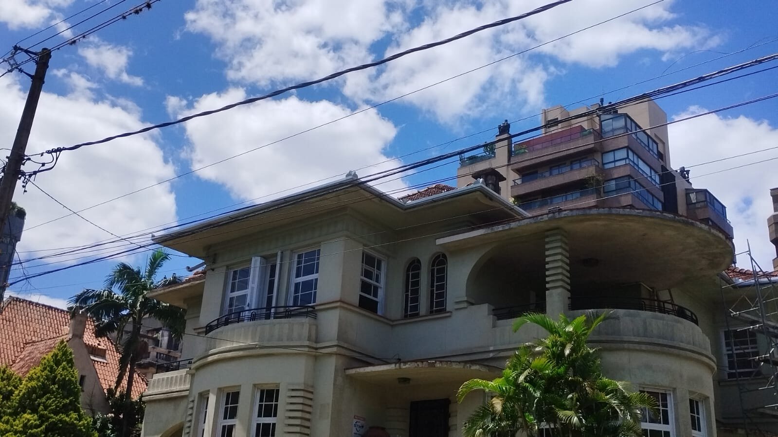 Estrutura metálica para cobertura